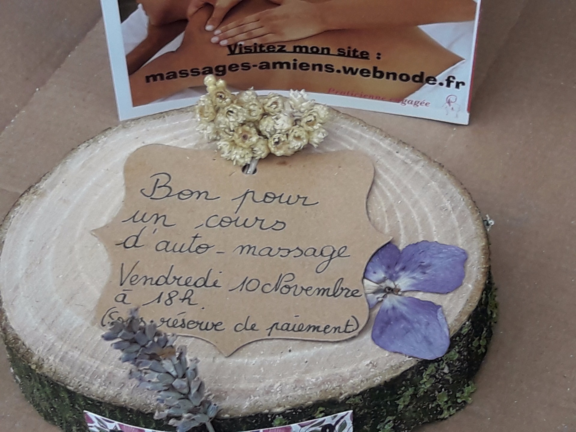 Offert par une adolescente à sa maman